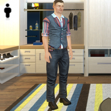 Roulette Outfit - Male